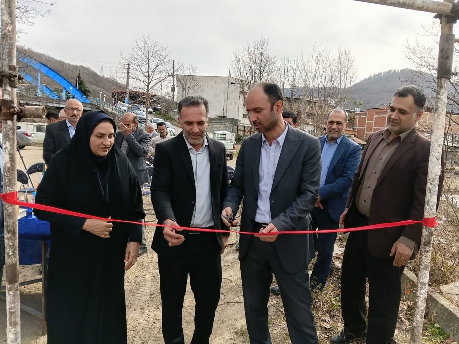 دیوار حفاظتی و طرح مرمت سد انحرافی رستم‌بند سوادکوه شمالی به بهره‌برداری رسید