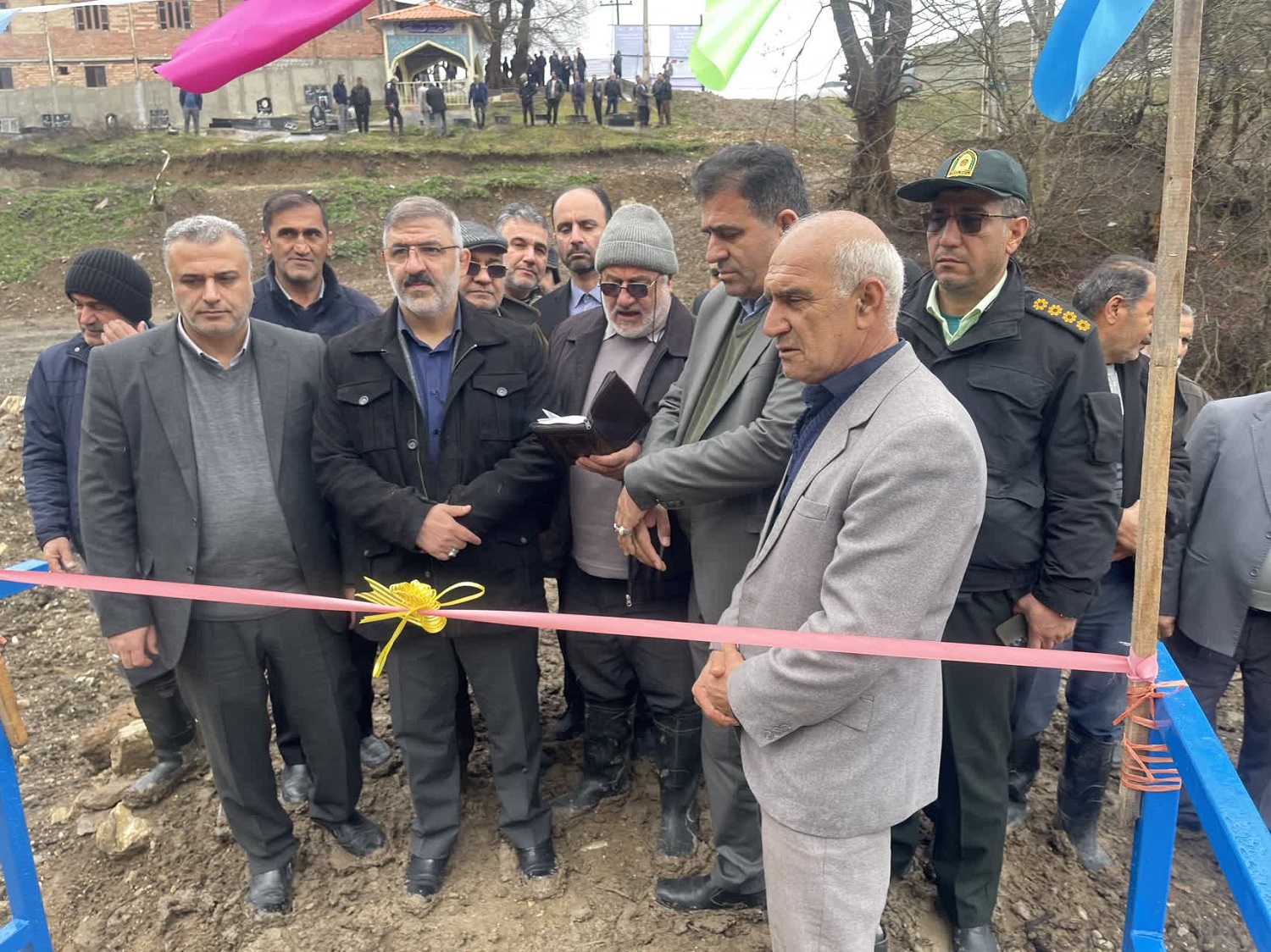 سد انحرافی امامزاده باقر(ع) روستای شلدره به بهره‌برداری رسید